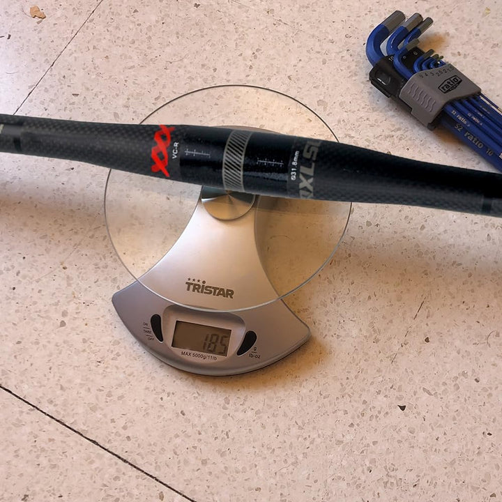 carbon lenker mtb 31.8 RXL SL carbon lenker riser mit backsweep 8° 720mm | 3K matt riser lenker moun