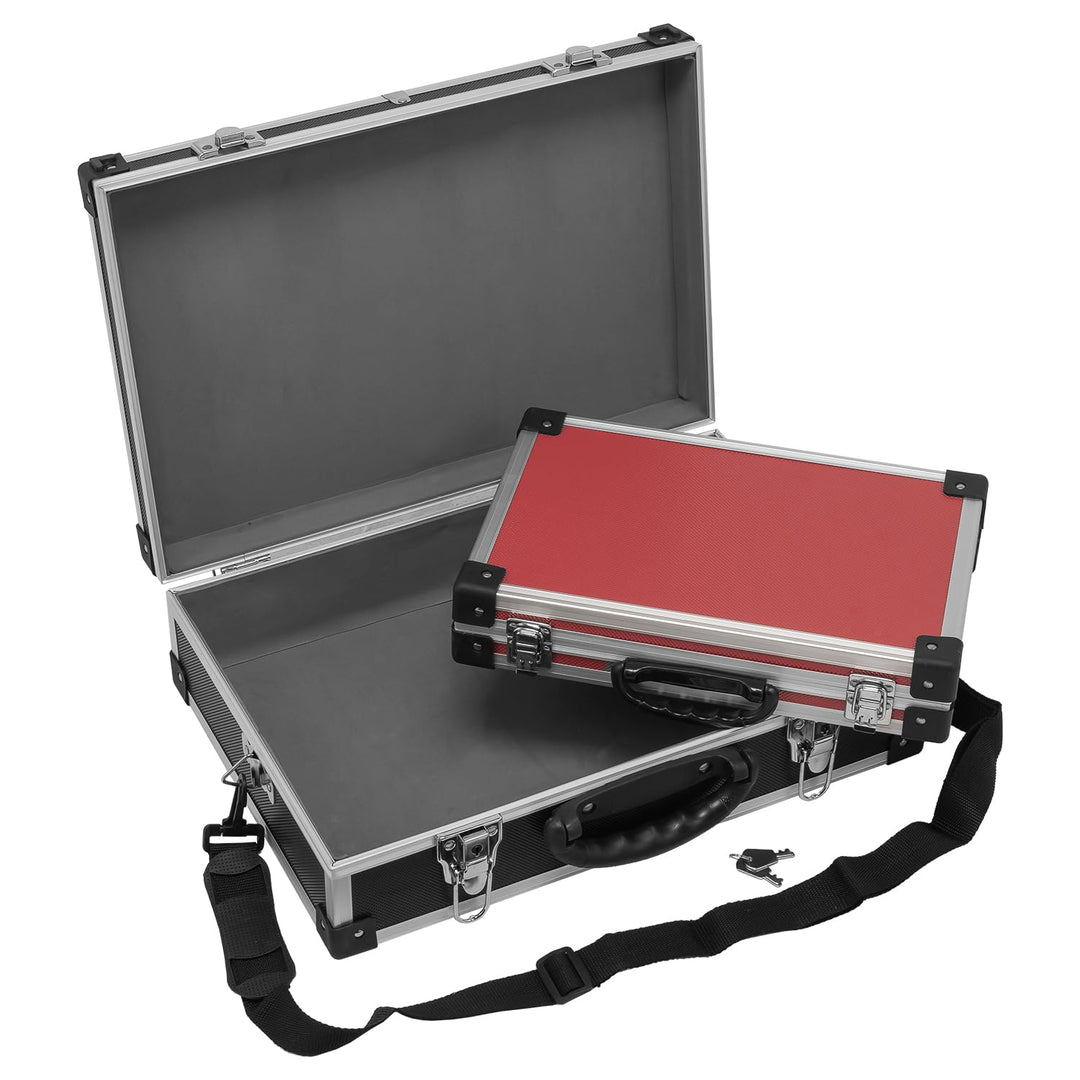 anndora® Werkzeugkoffer leer 2 Koffer - nestbar Set gross klein, Set gross klein