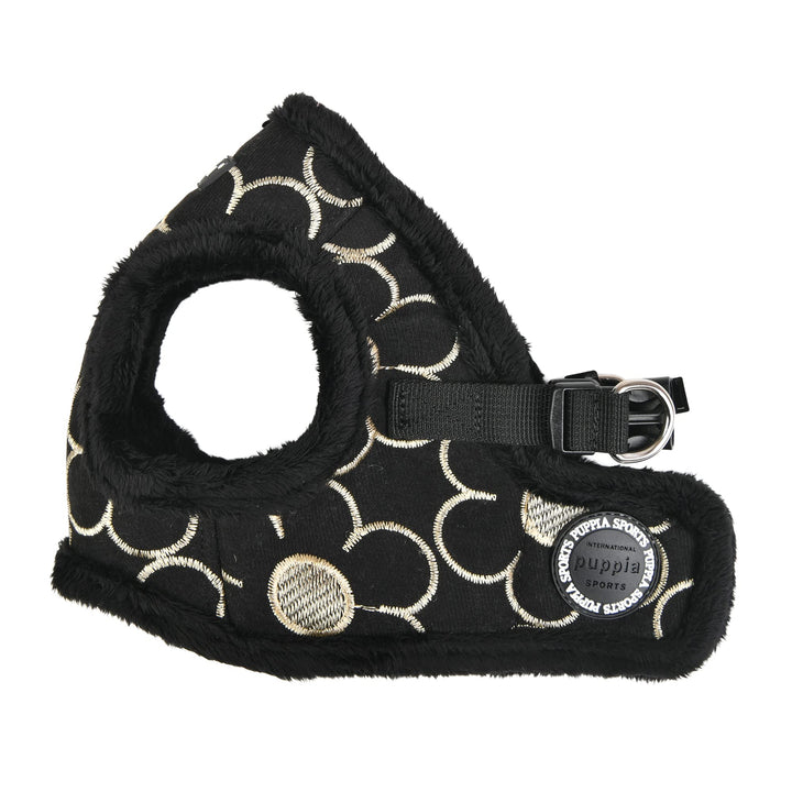 Puppia Brustgeschirr für kleine und mittelgrosse Hunde - Florent Harness B - verstellbar und komfort