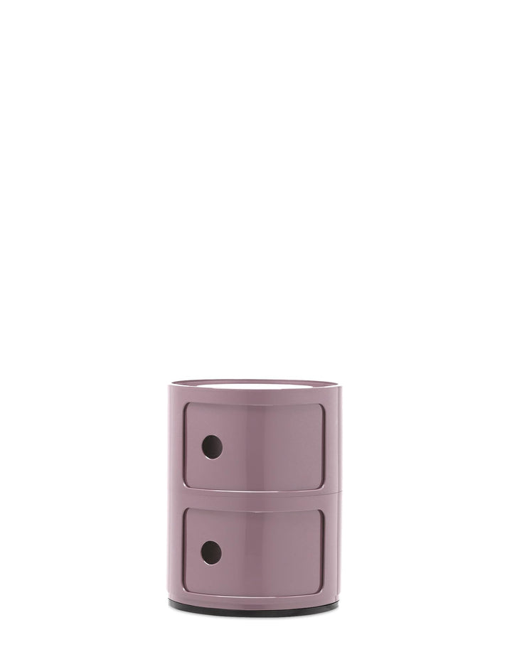 Kartell Componibili, Container 2-fächer, Malve 2-fächer Malve, 2-fächer Malve