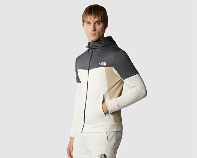 The North Face Herren Ma Jacke XL White Dune/Anthracite Grey/Granite Sand, XL White Dune/Anthracite