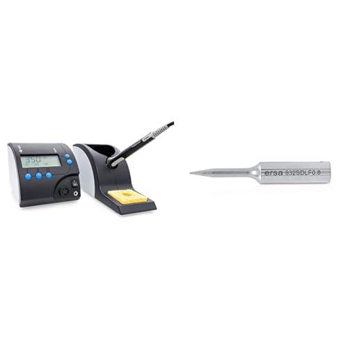 ERSA RDS80 elektronisch geregelte Lötstation, 80W & LF-ERSADUR-LÖTSPITZE 832 SD LF Bundle mit 832 SD