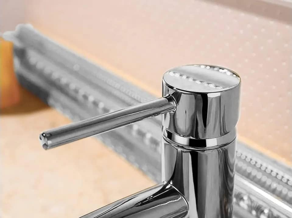VBChome Waschbecken Armatur Chrom Bad Wasserhahn Waschtisch Badarmatur Waschbeckenamatur Waschtischm