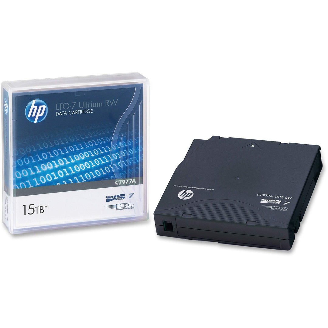 HP C7977A RW-Datenkassette LTO-7 Ultrium, 15 TB, schwarz