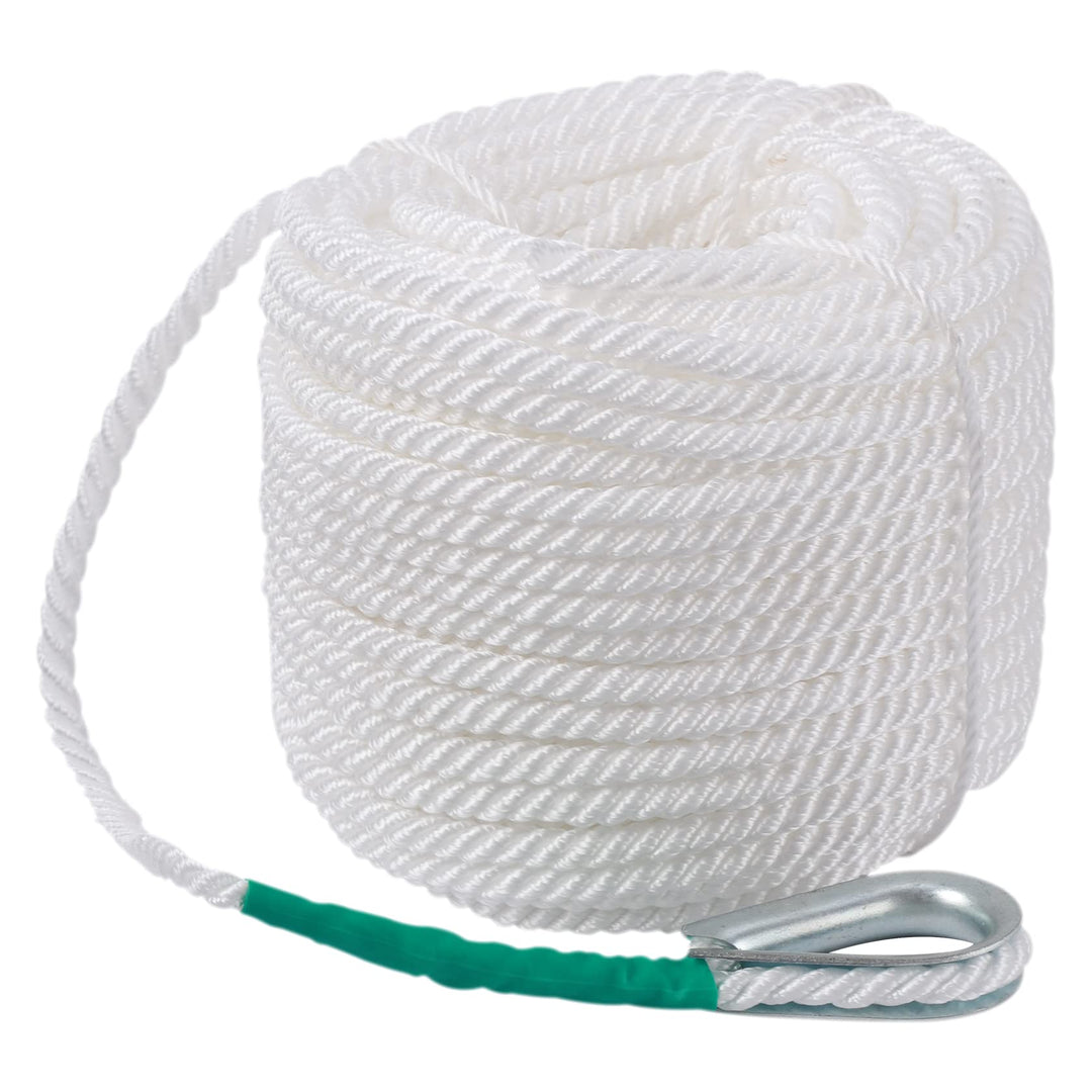 CarBole Tauwerk für Boote,Bootsseil,Nylon Seil,1/2" x100&