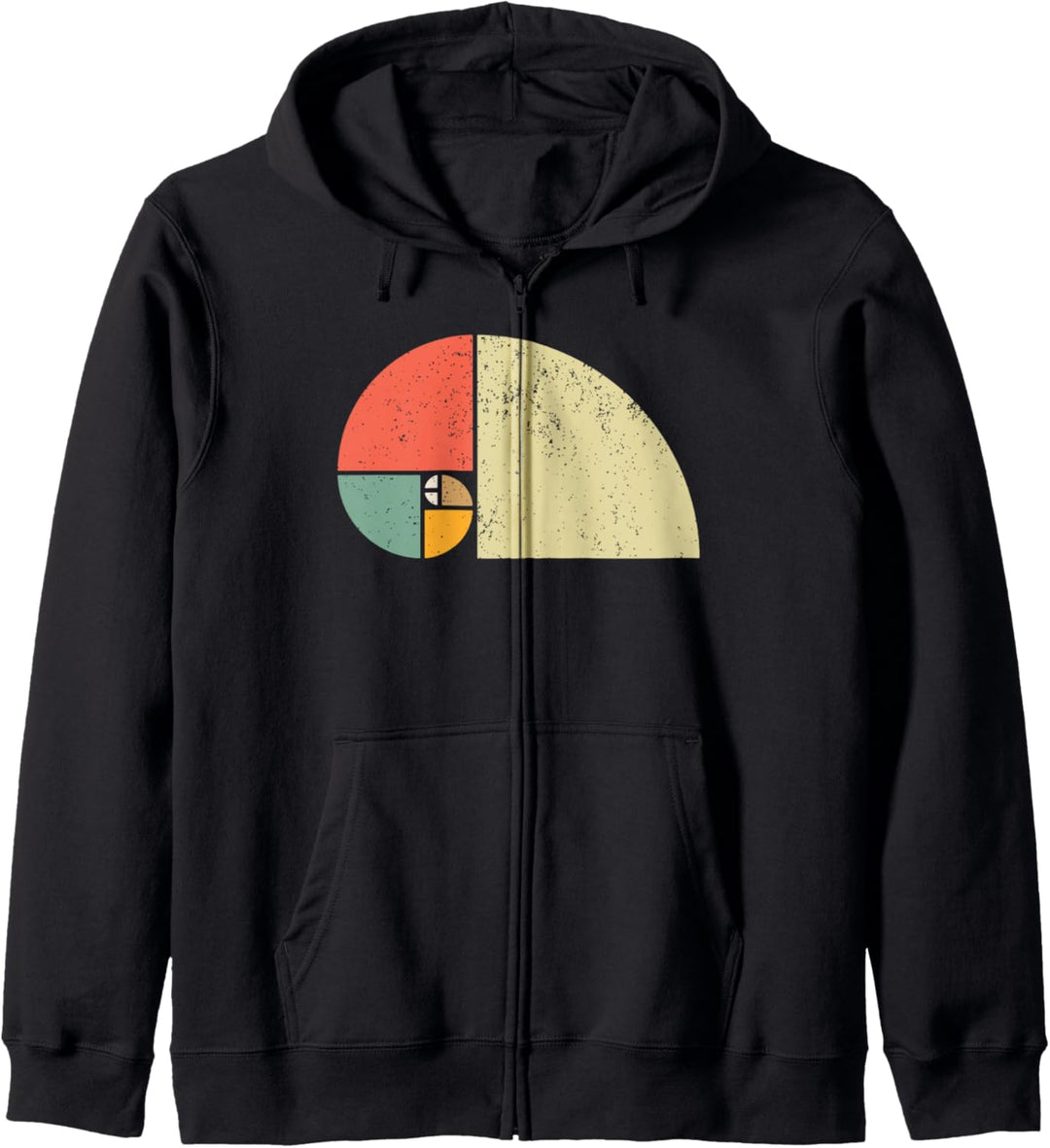 Mathematik Mathe Geometrie | Goldener Schnitt, FIBONACCI Kapuzenjacke