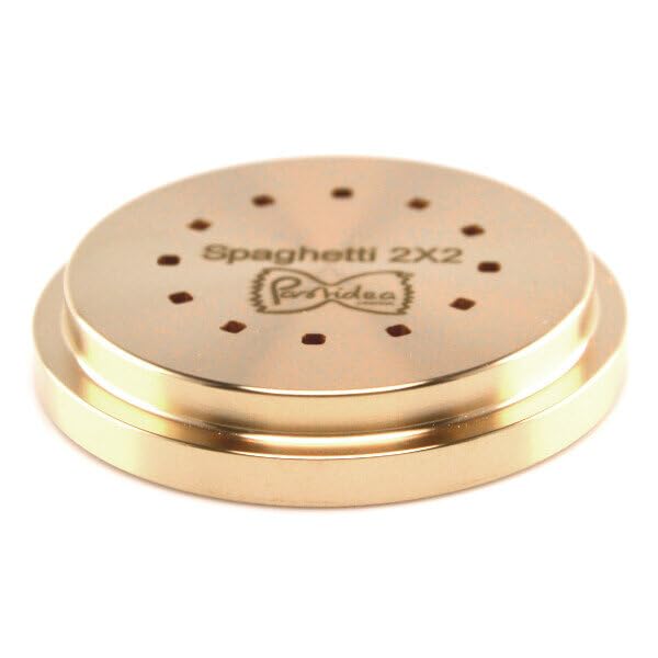 Pastidea - Matrize Zubehör aus Bronze Spaghetti Quadri Chitarra 2 x 2 mm für La Fattorina, Fimar MPF