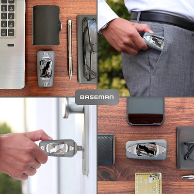 BASEMAN® Key Organizer – der innovative Schlüssel Organizer ordnet mit Stil und bringt Ruhe in deine