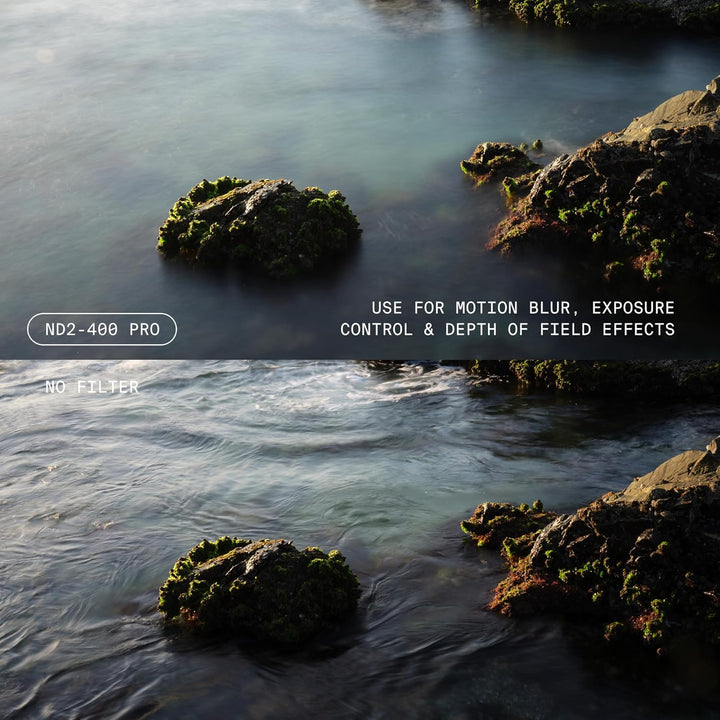 Gobe 46 mm Variabler Graufilter ND2-400 (1-8.6 Stop) ND Filter (2Peak) 46mm, 46mm