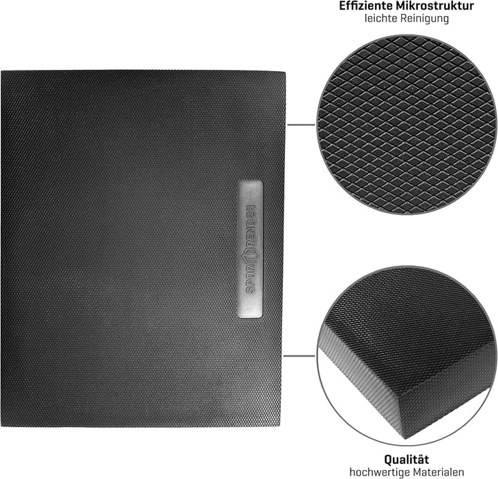 Sporttrend 24® Balance Pad in 38x24x6 cm und 38x48x6 cm | Gleichgewicht, Koordination, Balance-Pad,
