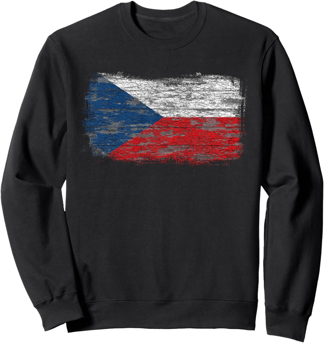 Nationalflagge der Tschechischen Republik Sweatshirt