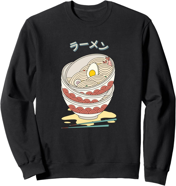 Kawaii japanischer Ramen Anime Food Aesthetic Sweatshirt