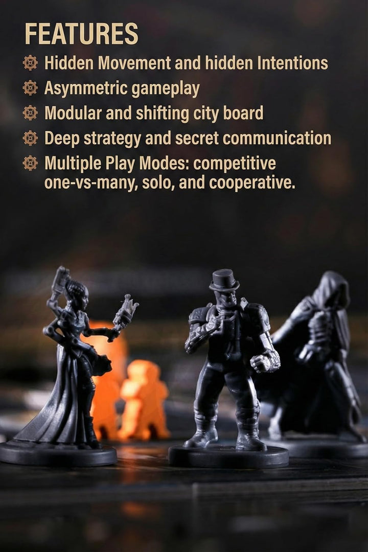 Crowd Games - City of The Great Machine - Brettspiel - Ab 14 Jahren - 1-4 Spieler - Englische Versio