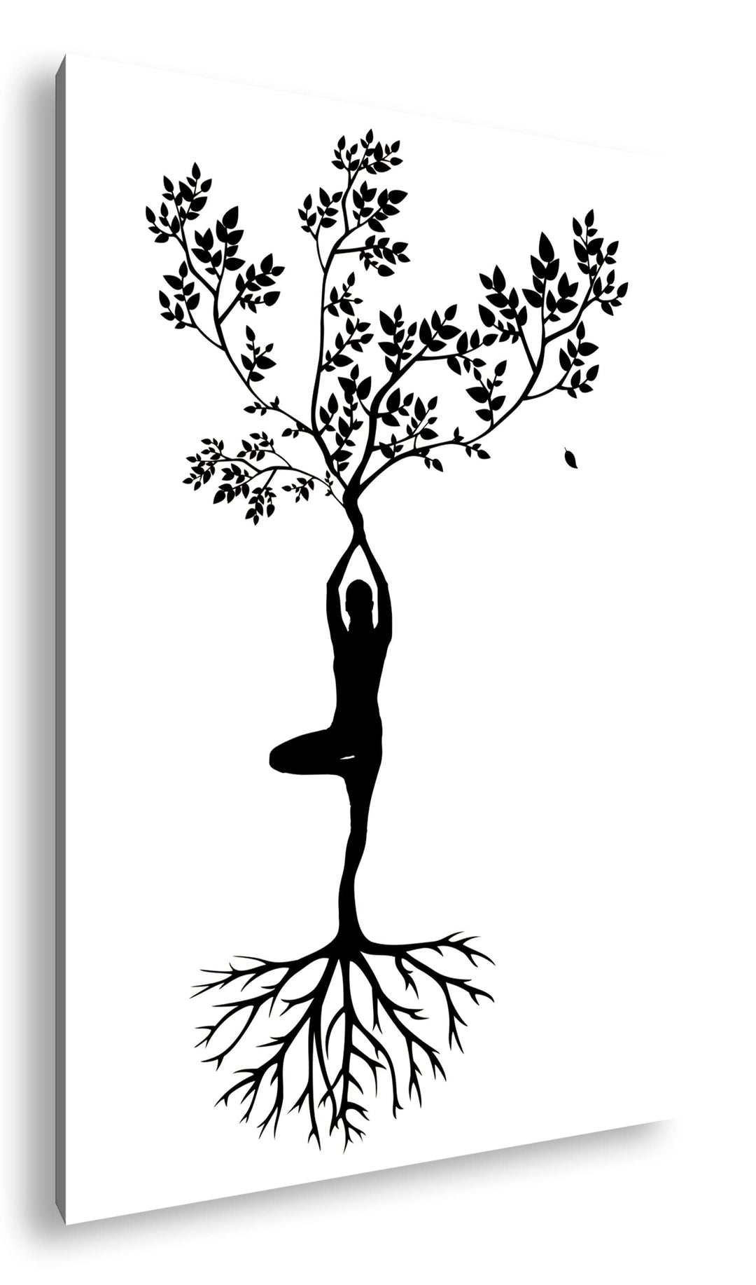 deyoli Menschlicher Baum Format: 80x60 Effekt: Sepia als Leinwandbild, Motiv fertig gerahmt auf Echt