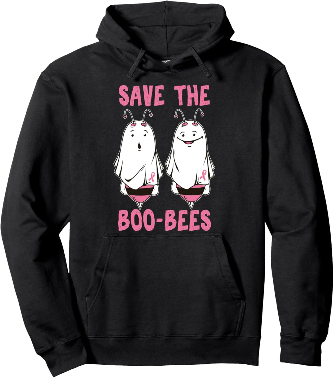 Save the Boo Honey Bees Halloween Horror Imker Wabe Pullover Hoodie