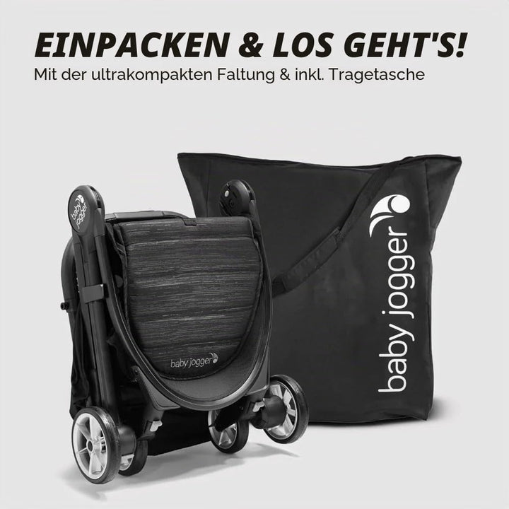 Baby Jogger City Tour 2 Reisebuggy | Kleiner, leichter und kompakter Buggy mit Einhandfalt | Everett