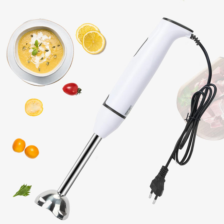 400W Stabmixer, Stabmixer mit Edelstahlfüssen für die Küche, Haushalts-Handmixer, für Pürees, Smooth