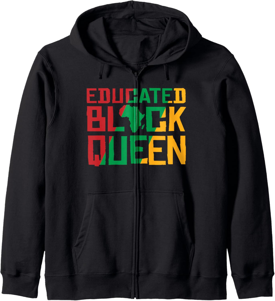 Educated Black Queen Kapuzenjacke