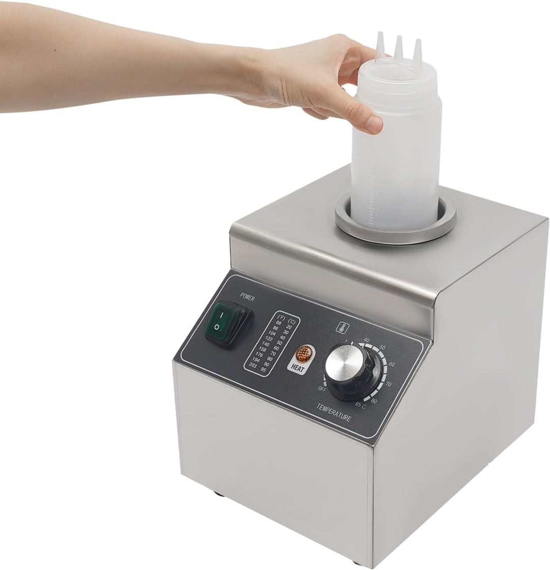 100W 220V Edelstahl Elektrischer Sossenwärmer Elektrisch Saucenwärmer Jam Heat Preservation Machine