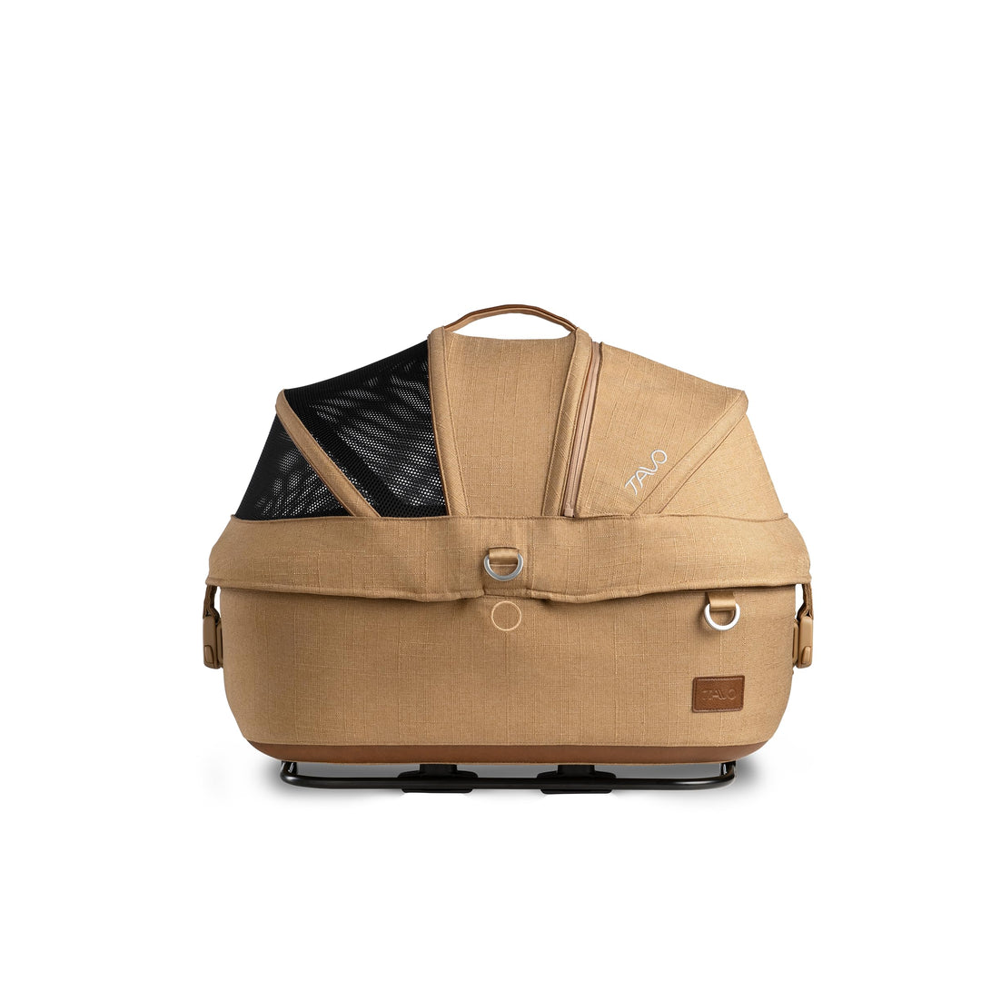 Tavo Maeve Small Flex‑Griff Haustier‑Autositz mit ISOFIX‑Bodenplatte, 2 Matratzenauflagen, Geeignet