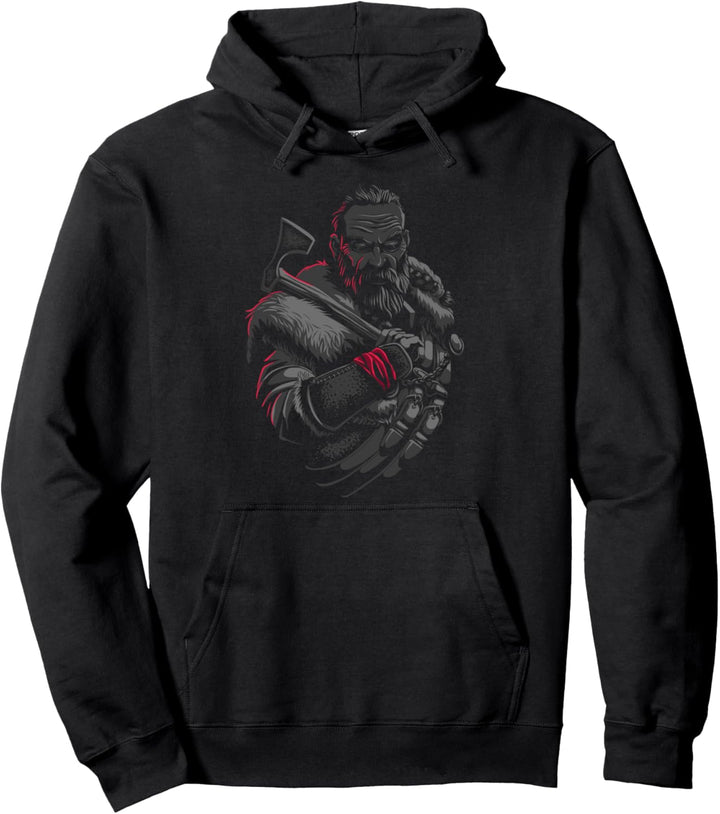 Wikinger Krieger - Nordische Mythologie - Viking Pullover Hoodie
