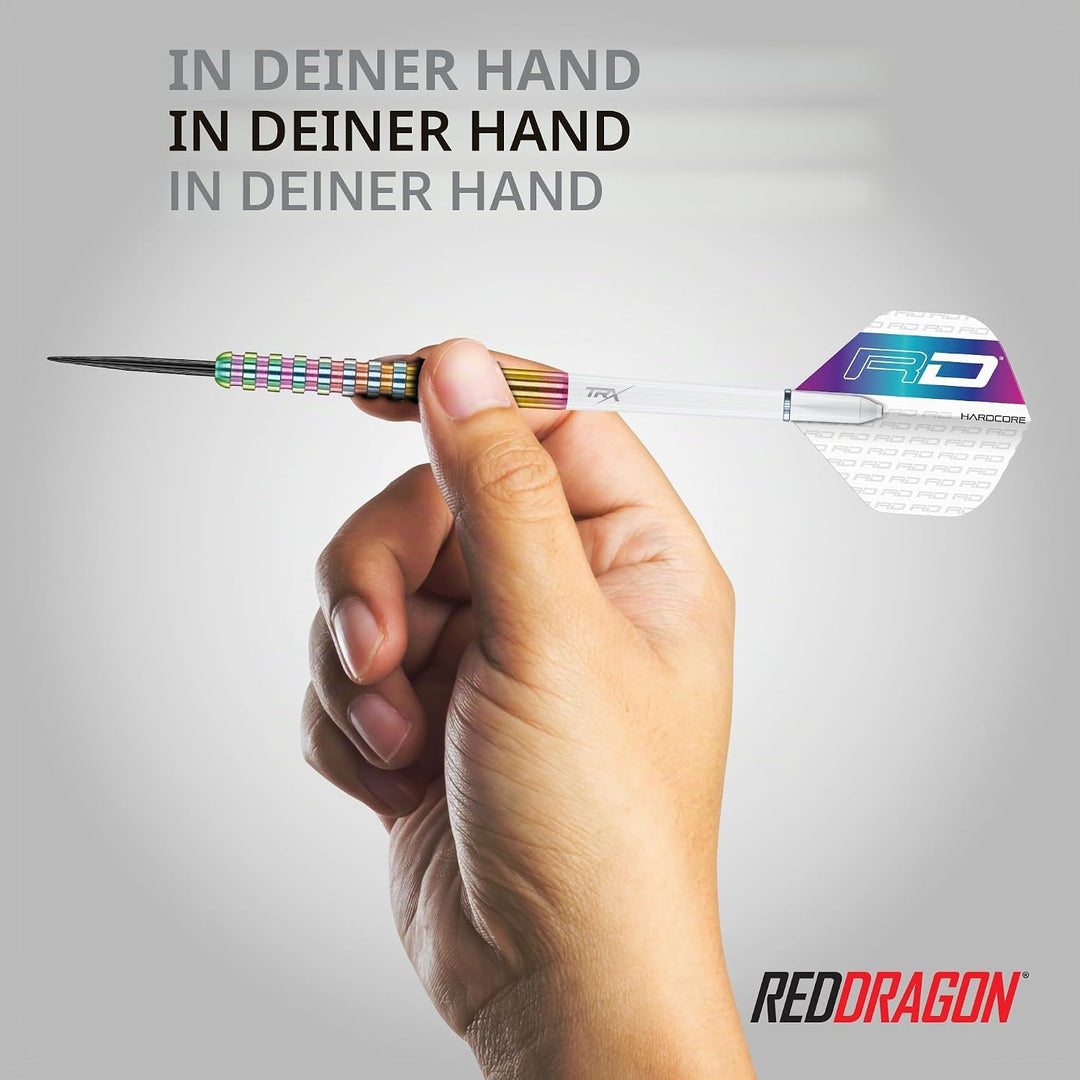 RED DRAGON Javelin Serie Premium Wolfram Steeltip Darts Set mit Flüge und Schäften 22G 1, 22G 1