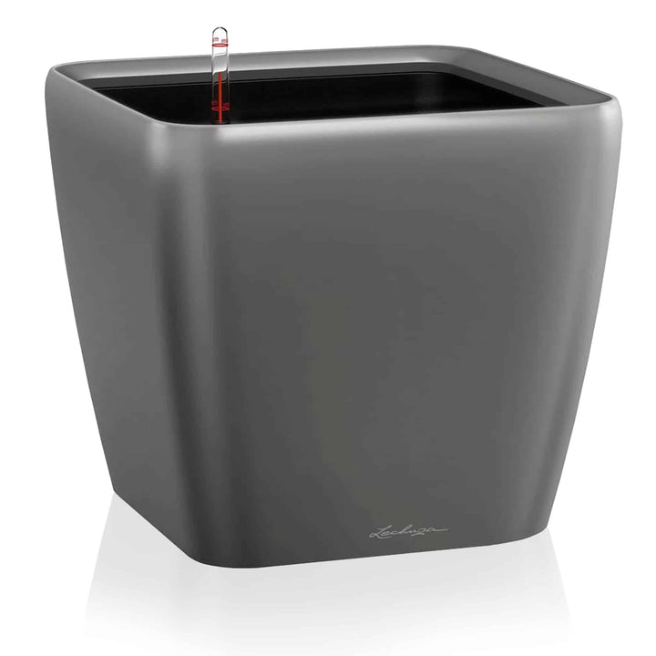 Lechuza Quadro LS 21 Komplettset anthrazit metallic 22.5x22.5x20.5 cm Anthrazit Metallic, 22.5x22.5x