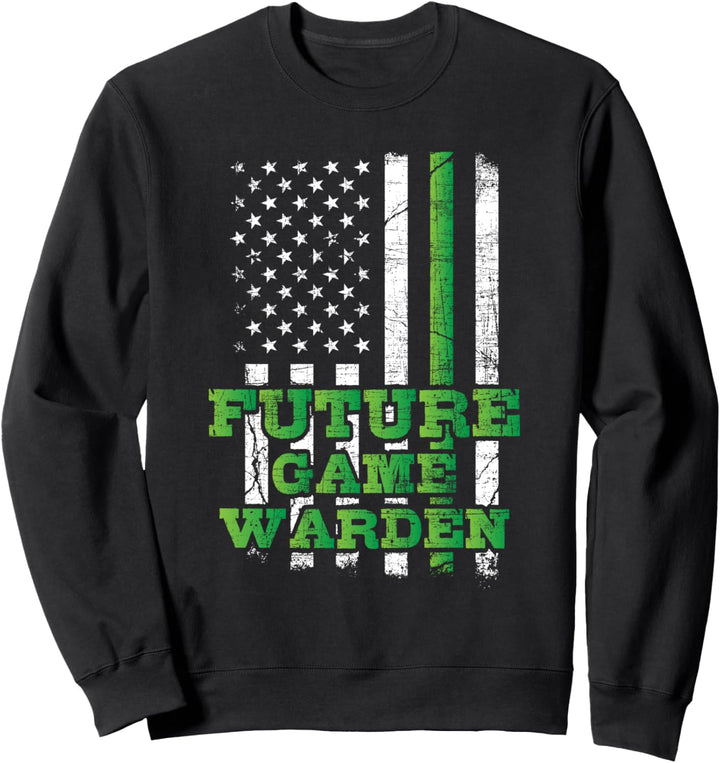 Future Game Warden – Wildtier-Offizier Naturschutz Sweatshirt