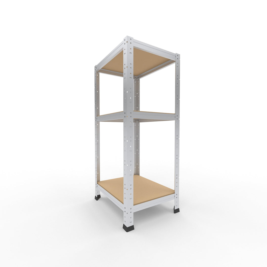 shelfplaza® 100x40x50cm Home Schwerlastregal verzinkt/Metallregal mit 3 Böden/Kellerregal Metall, Ga