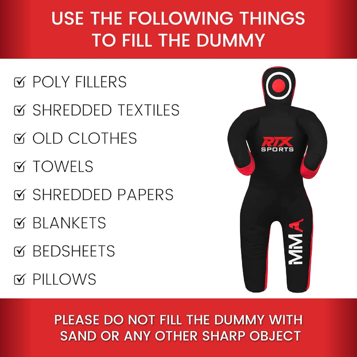 Kids MMA Judo Grappling Dummy - Punch Bag for Brazilian BJJ Jiu Jitsu, Wrestling, MMA Training Canva