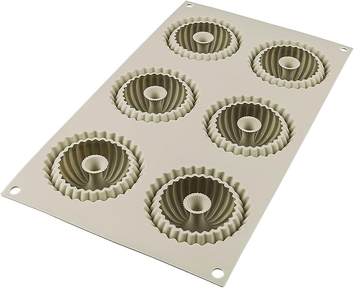 Silikomart 25.011.99.0082 Mini Raggio einstellen Set mit 2 Silikonformen, Silikon, 2040 milliliters,