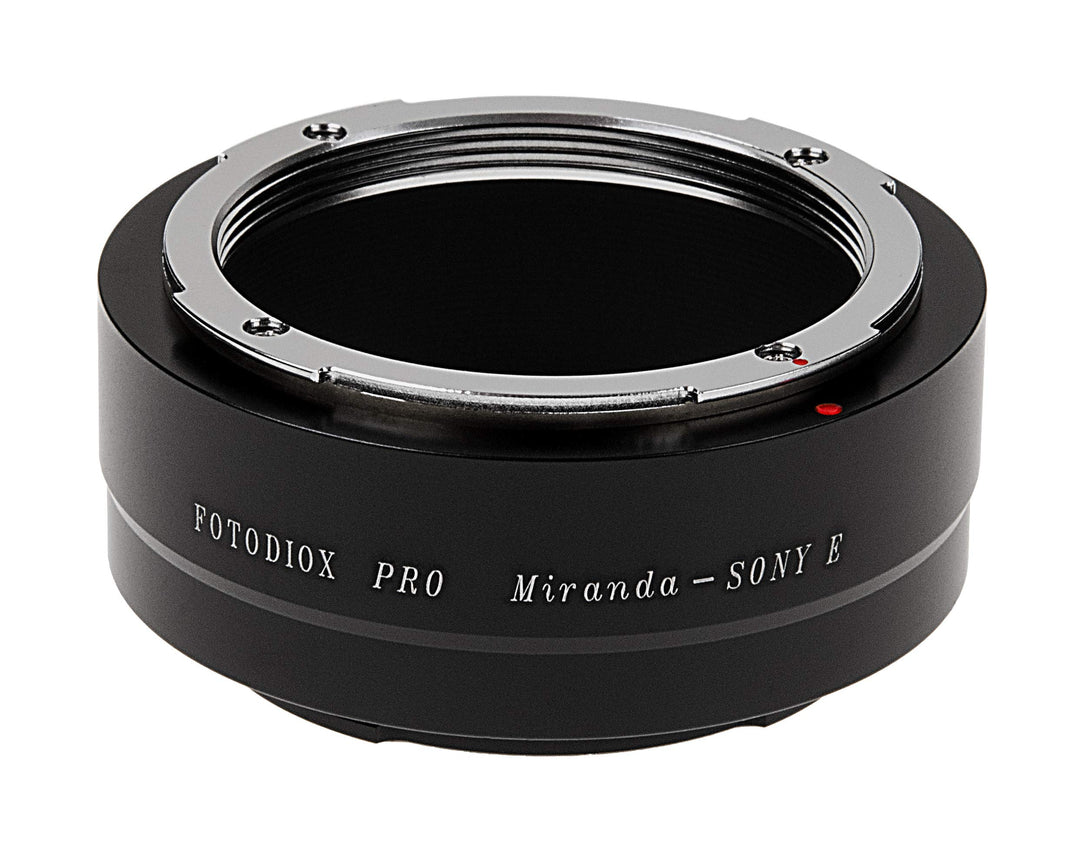 Fotodiox Pro Lens Mount Adapter Compatible with Miranda (Mir) Lenses on Sony E-Mount Cameras Miranda