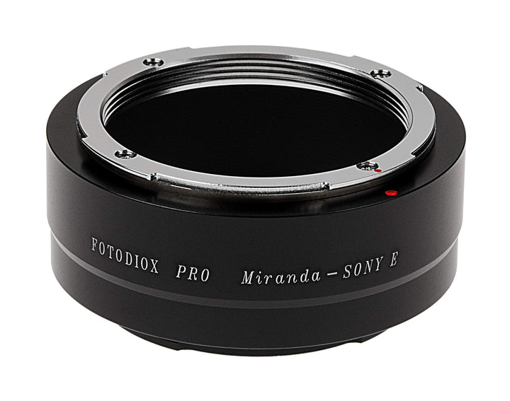 Fotodiox Pro Lens Mount Adapter Compatible with Miranda (Mir) Lenses on Sony E-Mount Cameras Miranda