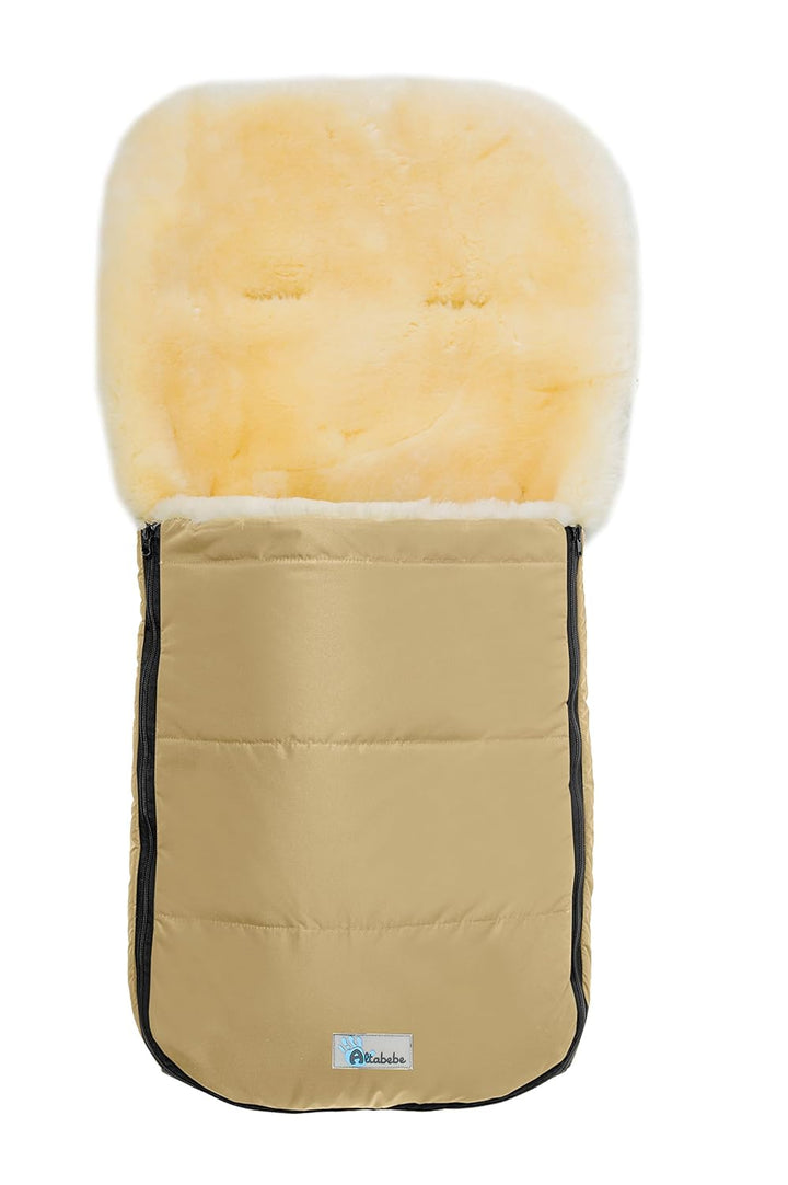 Altabebe MT2200LP - 61 Winter Lammfellfusssack für Kinderwagen Nordkap Kollektion, 12-36 Monate, bei