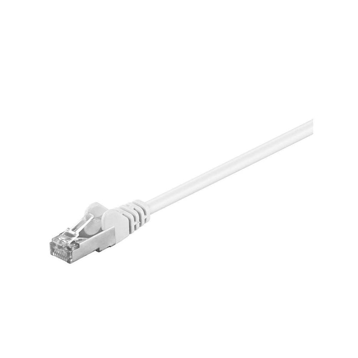 Goobay 93485 CAT 5e Patchkabel, SF/UTP, Weiss