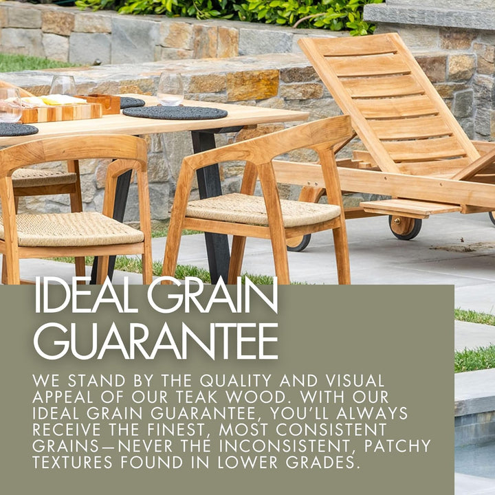 Nordic Style Premium Teak Dusch- und Badematte für den Innen- und Aussenbereich – rutschfeste Holzpl