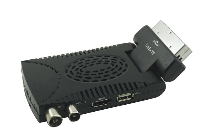 Digitaler Satelliten-Decorder, terrestrisch, Mini, DVB-T2, USB, HDMI, Scart, HD-333