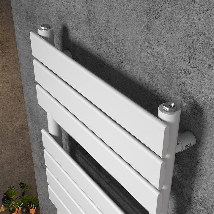 WITEN&NOCK SARDORA Design Badheizkörper 1200 x 500 mm Handtuchheizung Handtuchtrockner 2in1 Mittelan