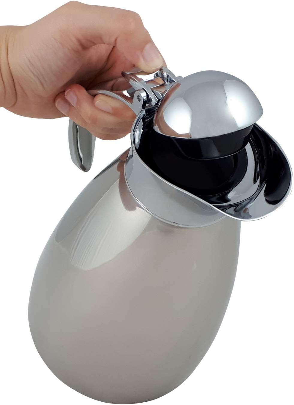 Helios Brilliant Edelstahl-Isolierkanne, poliert, 1,5 Liter, 1,5 Liter