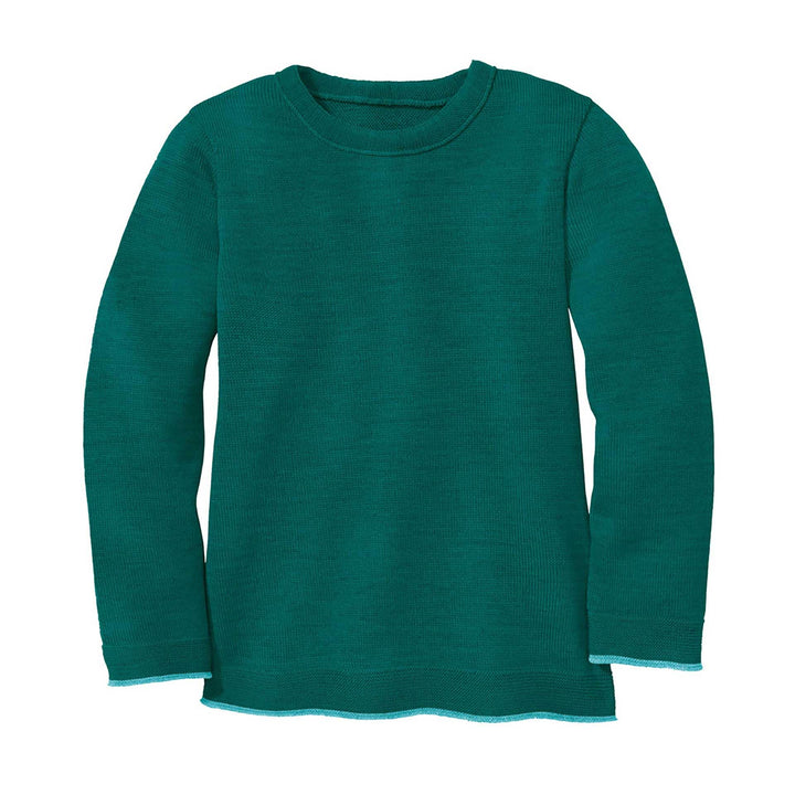 disana Strick-Pullover, 100% Bio-Merinowolle GOTS, IVN Best | Zeitloses Design | Kleinkind, Kind, Un