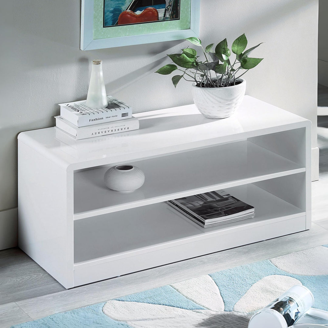 Julian Bowen Manhattan Fernsehschrank, kompakt, weiss
