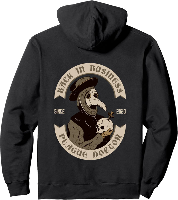 Tarot-Pestdoktor ist zurück in Business - Okkulte Gothic Pullover Hoodie