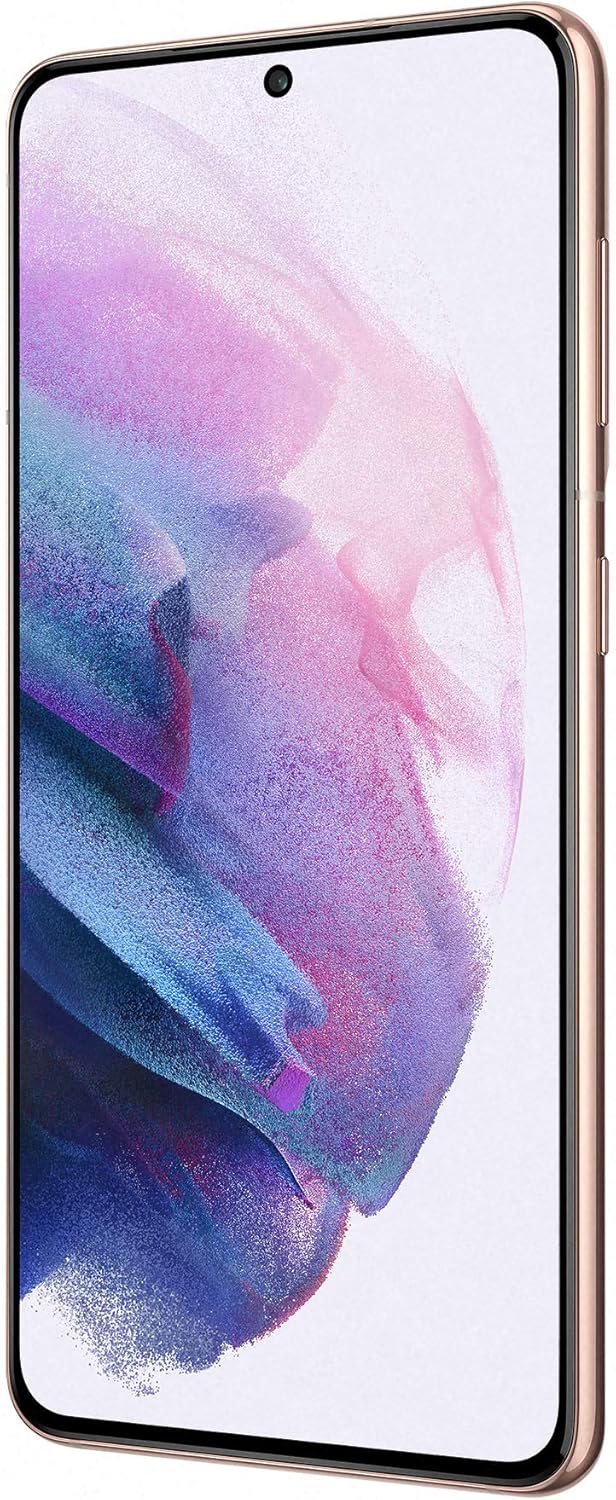 Samsung Galaxy S21 5G Smartphone SIM Free Android Handy Phantomviolett 128GB UK Version (Renewed)