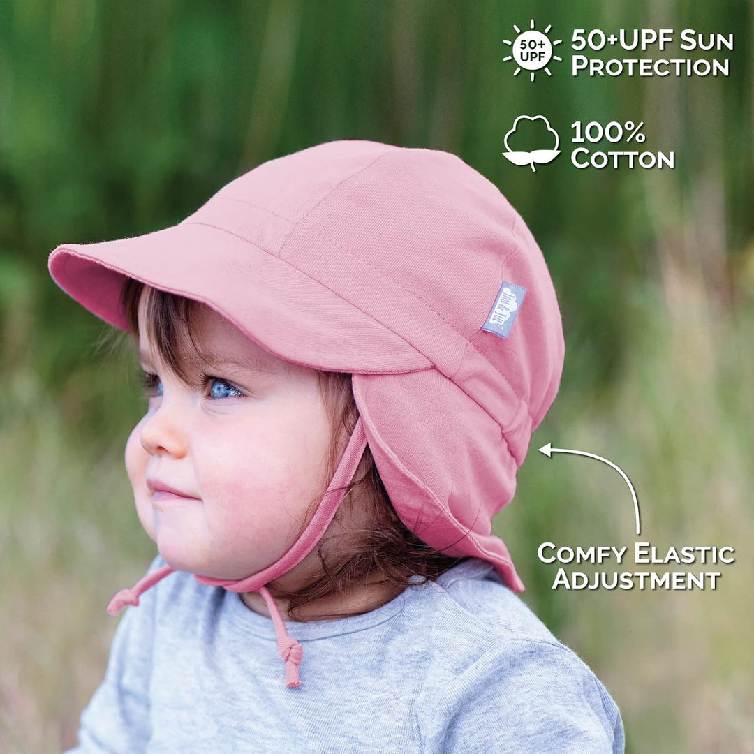 Jan &amp; Jul Sonnenhut aus Baumwolle mit UPF 50+ UV-Schutz für Baby Junge und Mädchen 6-24 Monate Babyb