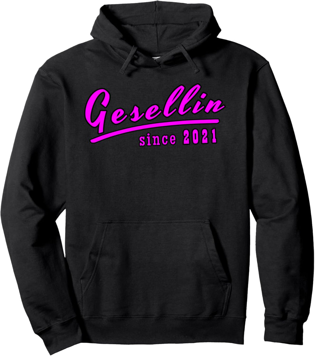 Gesellin Since 2021 Mädchen Retro Vintage Pullover Hoodie
