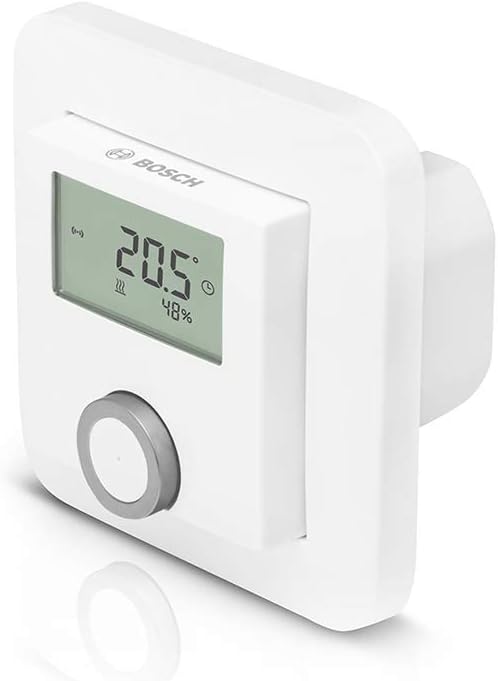 Bosch Smart Home Raumthermostat für Fussbodenheizungen mit kabelgebundener Steuerung, 24 V, kompatib