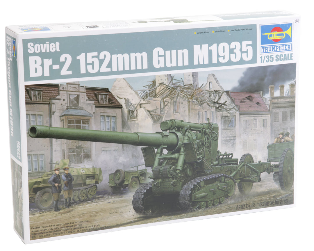 Trumpeter 02338 - Soviet 1/35 BR-2 M1935 Gun, 152 mm