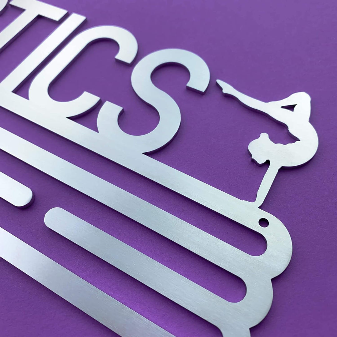 United Medals Gymnastics Medaillenhalter Stahl | Medaillen Aufhänger | Medal Hanger Holder Display R