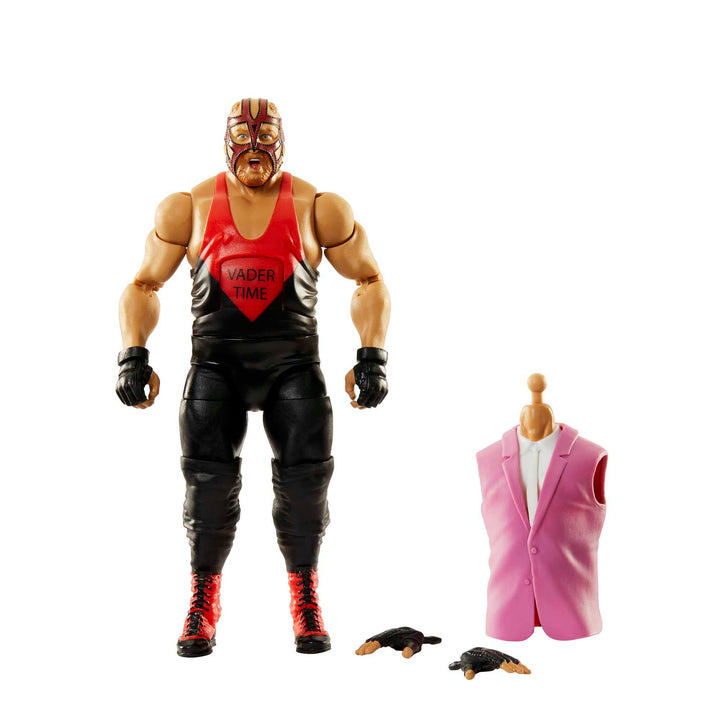 WWE HKP16 - Elite WrestleMania Royal Rumble Vader Actionfigur, bewegliches WWE Sammlerstück mit Zube