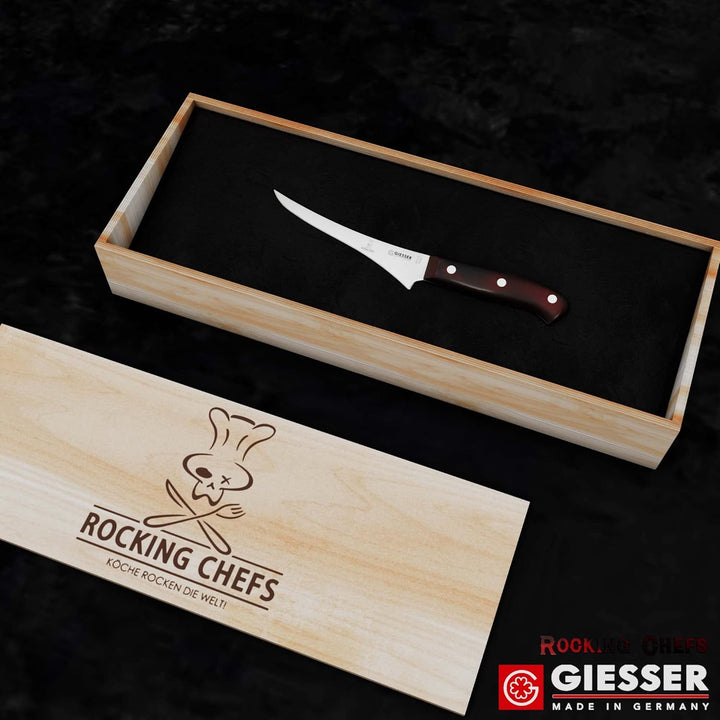 Giesser seit 1776 - Made in Germany - Filetiermesser 17 cm Rocking Chefs, PremiumCut Filet No 1, Fil